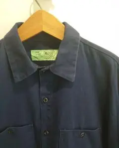90s red kap 100%cotton shirt noroll
