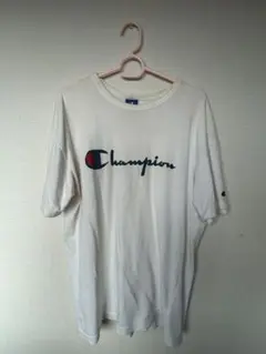 Champion オーバーサイズ Tシャツ ホワイト　古着