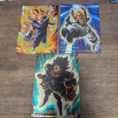 ドラゴンボールポストアートUNLIMITED レア3枚セット