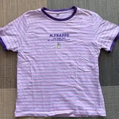 美品☆ヒラキ☆ボーダー半袖Tシャツ☆160