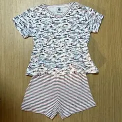 PETIT BATEAU Tシャツと短パンセット18m 81cm