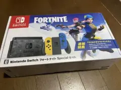 任天堂 Switch本体 Fortnite限定モデル 追加特典コード　美品