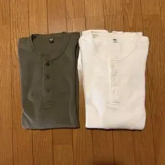 UNIQLO ユニクロ　ヘンリーネック　セット