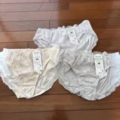 Mサイズ レースショーツ 3枚セット