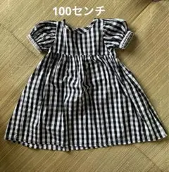 100センチ　女の子　ワンピース