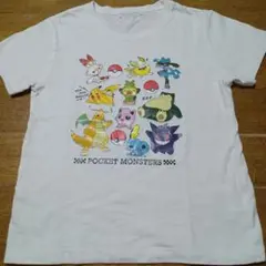 ポケットモンスター Tシャツ 130 ホワイト