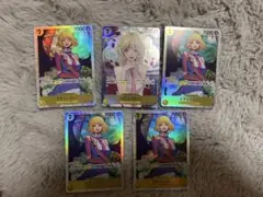 ワンピースカード　受け継がれる意志　ステューシー　SR 5枚セット