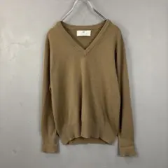 スコットランド製 Ballantyne カシミヤニット セーター キャメル 40