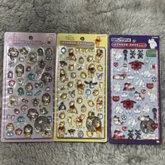 ディズニーキャラクターシールセット ボンボンドロップ 3点セット