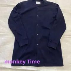 【セットアップ】monkey time ノーカラージャケット monkey time ノーカラージャケット ラペルレスJK - メルカリ