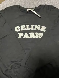 celine ロゴ メンズ スウェット