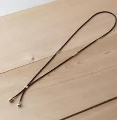 DAN TOMIMATSU　SILK ROPE NECKLACE