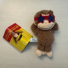 おさるのジョージ　赤いほっぺ　マスコット　パーティー　ぬいぐるみ