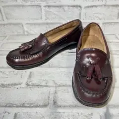 【G.H.BASS ジーエイチバス】タッセルローファー 本革 ワシントン 美品