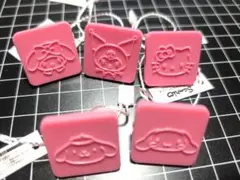 キティ　マイメロ　プリン　クロミ　シナモロール　シナモン　 スタンプ　コンプ