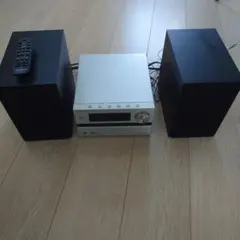 動作品】KENWOOD ミニコンポ RMD-ES9DVD CD 1209804 - メルカリ