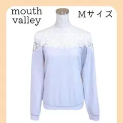 mouth valley オフショルダー　レディース　レース　刺繍