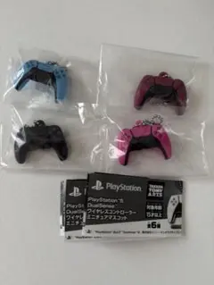 PlayStation５ ワイヤレスコントローラー ミニチュアマスコット①