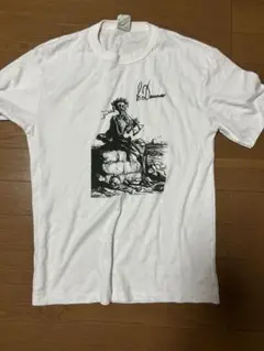 QUALITOPS 白色 Tシャツ Y2K