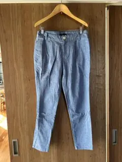 BARNYARDSTORM リネン風デニムパンツ