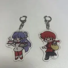 らんま2分の1 アクリルキーホルダー2個セット