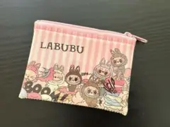 【匿名配送】LABUBU キャラクターポーチ ピンク