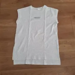 しまむら☆Helm ノースリーブTシャツ グレーM