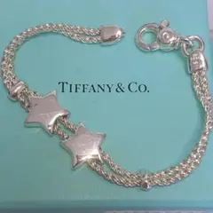 Tiffany ティファニー ダブルロープ スター ブレスレット