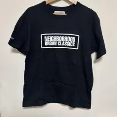 【中古】ネイバーフッド オールド ブラック Tシャツ Mサイズ