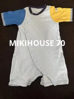 ミキハウス ドット柄ロンパース 95cm未満