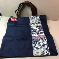 沖縄　紅琉　BINRYUデニム　エコートートバッグ　新品未使用