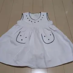 Amaia ノースリーブワンピース 3Y ホワイト