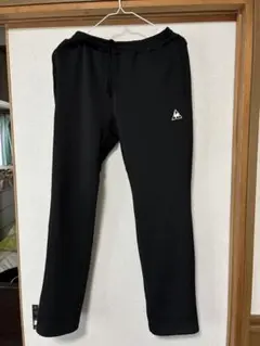 お値下げ‼️ルコック ブラックジャージパンツ ドローストリング付き