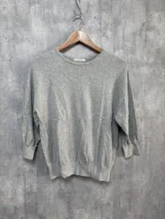 le. coeur blanc ルクールブラン　バックパールニットプルオーバー