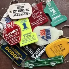 広告入キーリング／US VINTAGE
