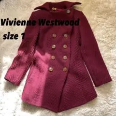 【Vivienne Westwood】レディース ウールピーコート サイズS