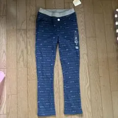 新品　140㎝　裏起毛　パンツ