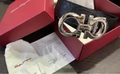 Salvatore Ferragamo ガンチーニ リバーシブルベルト