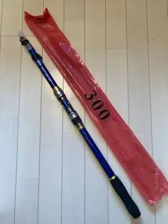 ⭐︎お手頃価格⭐︎ロッド カーボン 3.0m ブルー 釣具 船竿 GHOTDA