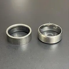 ステンレススチール リング 2個セット