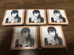 D.Gray-man ましかく缶バッジ　アレン　ミランダ