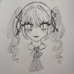 オリジナルイラスト 落書き