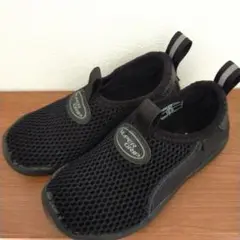 SUPER GRIP　海、川遊び、プール キッズシューズ ブラック 16センチ
