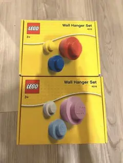 最終値下げ！　LEGO Wall Hanger Set 3個x2 ネジ付