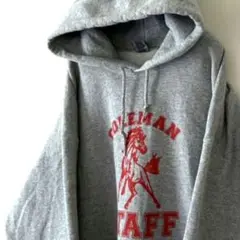 ギルダン COLEMAN STAFF スウェット パーカー L グレー 古着