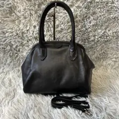 【美品】Y's ヨウジヤマモト がま口 ショルダーバッグ ハンドバッグ 2way