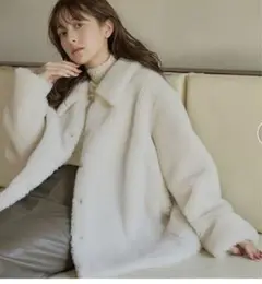 FRAY I.D Ecopelショートコート