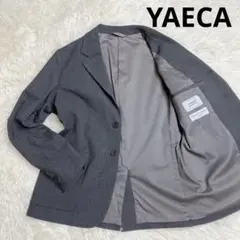 美品✨ヤエカ　YAECA ERGONOMIC テーラードジャケット　グレー　S