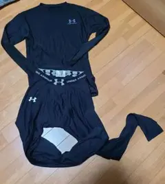UNDER ARMOUR ブラック インナータイツセット　MD　ヒートギア