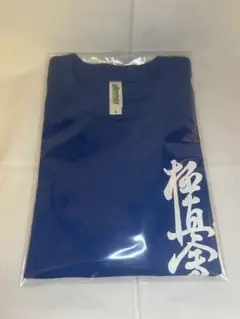 新品★極真空手Tシャツ（青）★Sサイズ